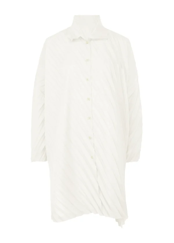 ANGLE PLEATS SHIRT