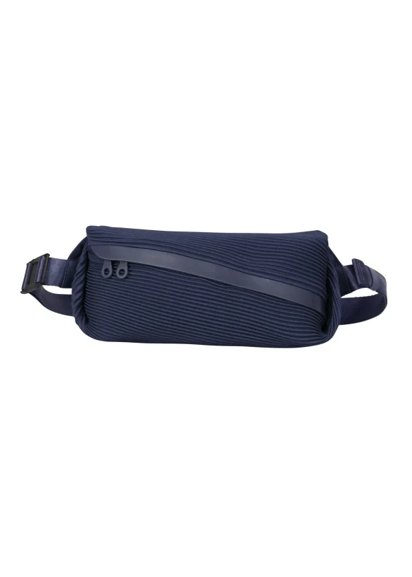 BIAS PLEATS WAISTBAG