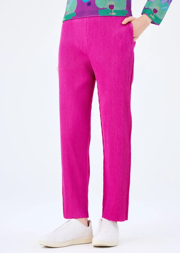 MIX FINE KNIT PLEATS BOTTOM