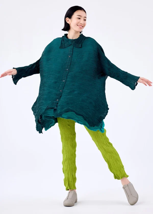 TWIST SEE-THROUGH CREPE