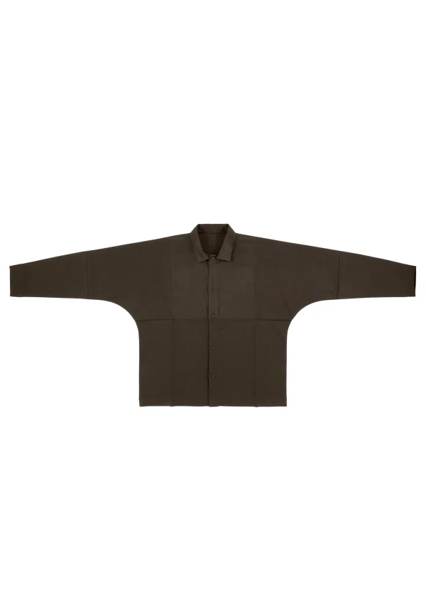 WOOL LIKE COMPACT SHIRT