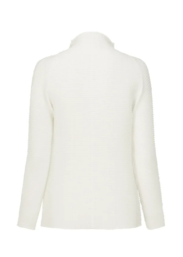 WOOLY PLEATS BK/WT-48